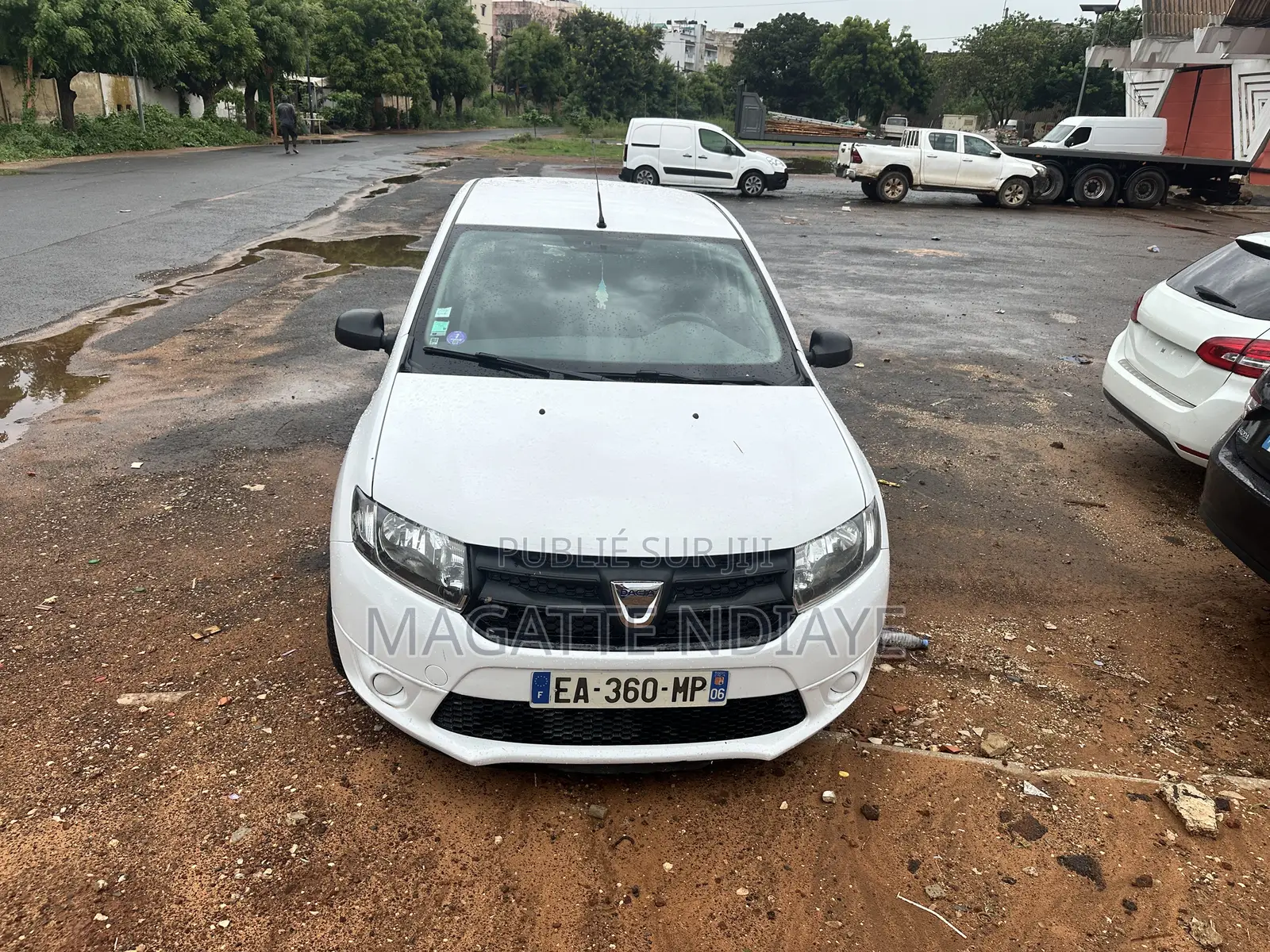Dacia Sandero 2012 Blanc