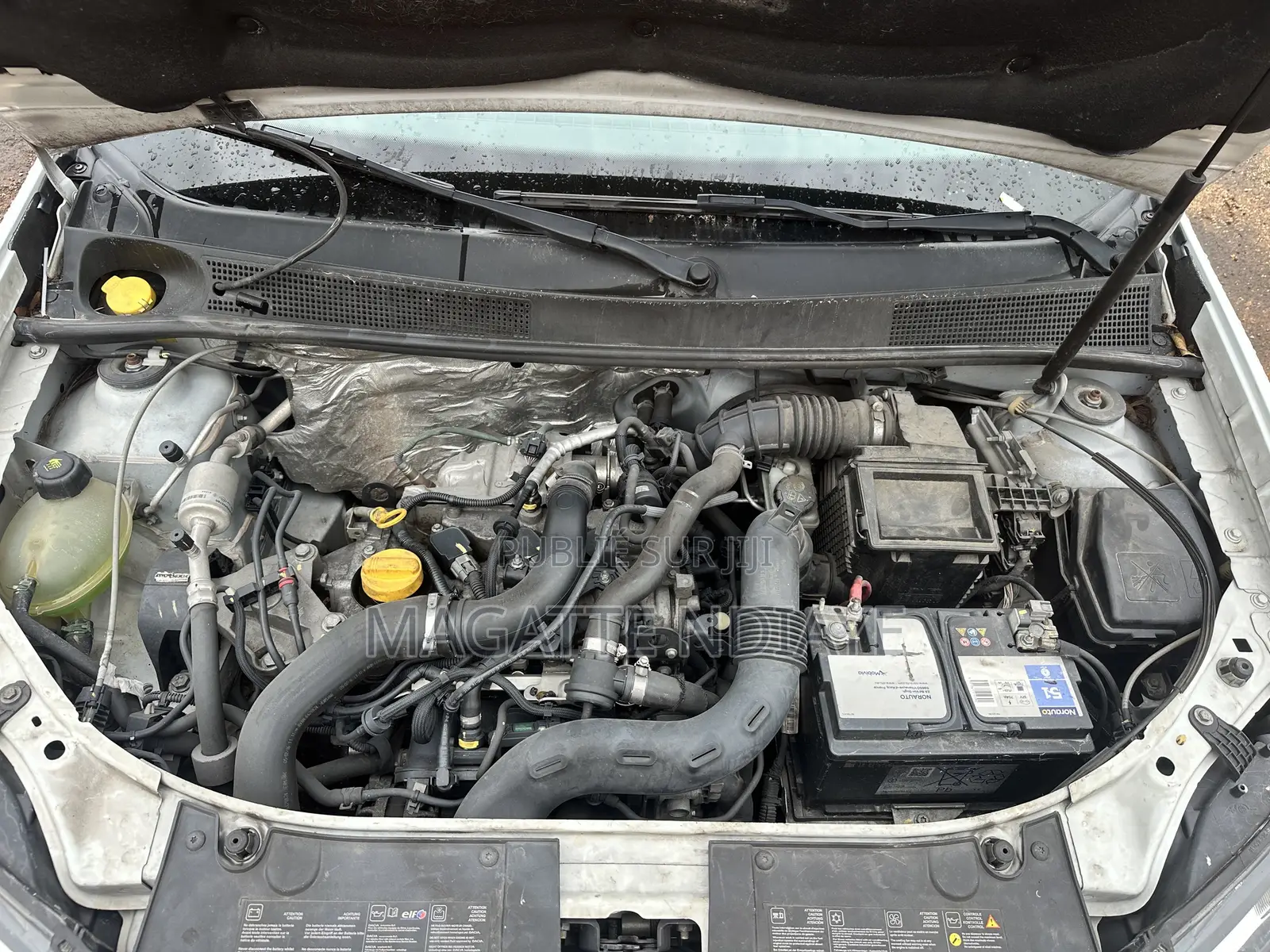 Dacia Sandero 2012 Blanc