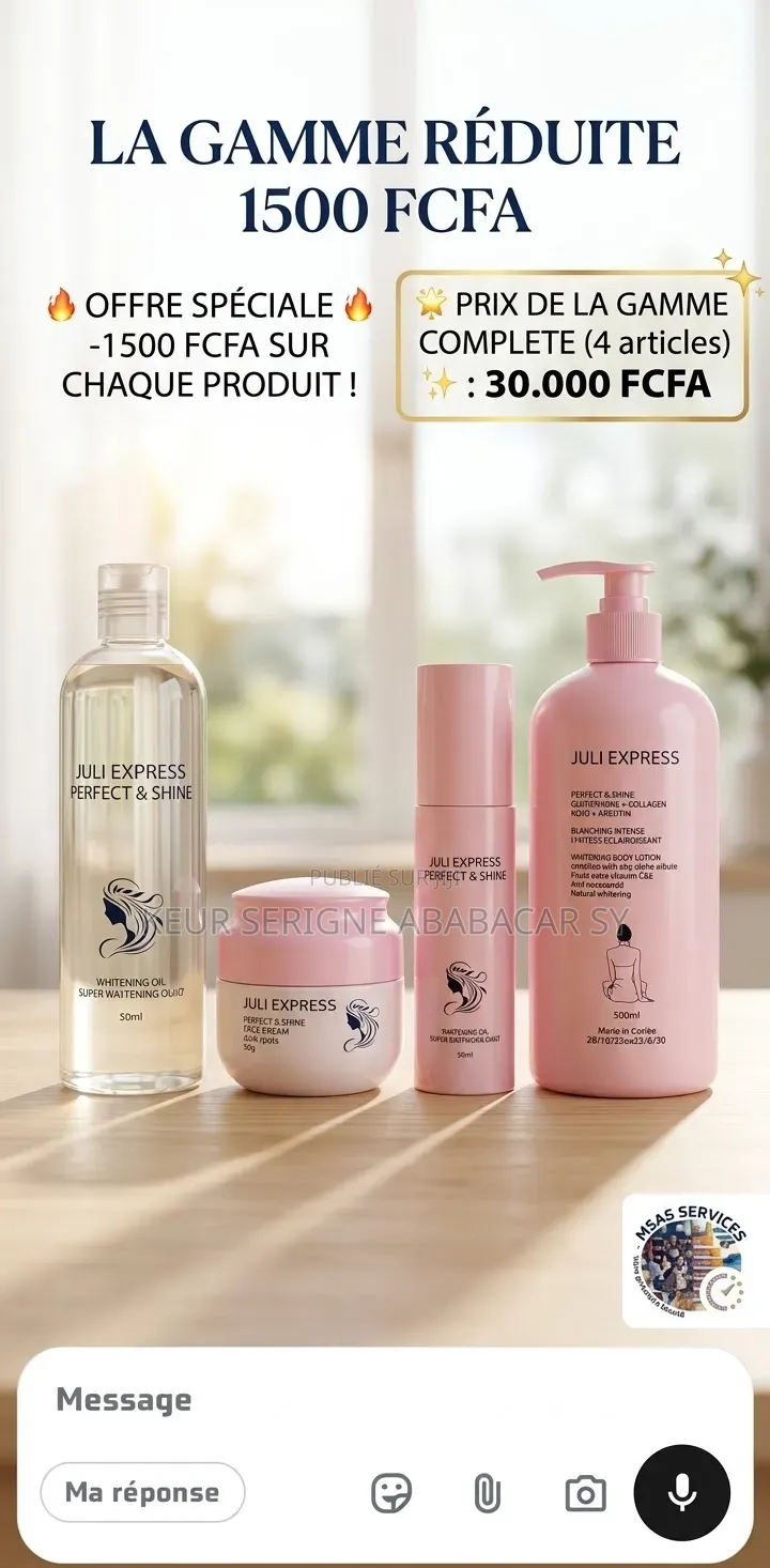 Gamme Julie Express