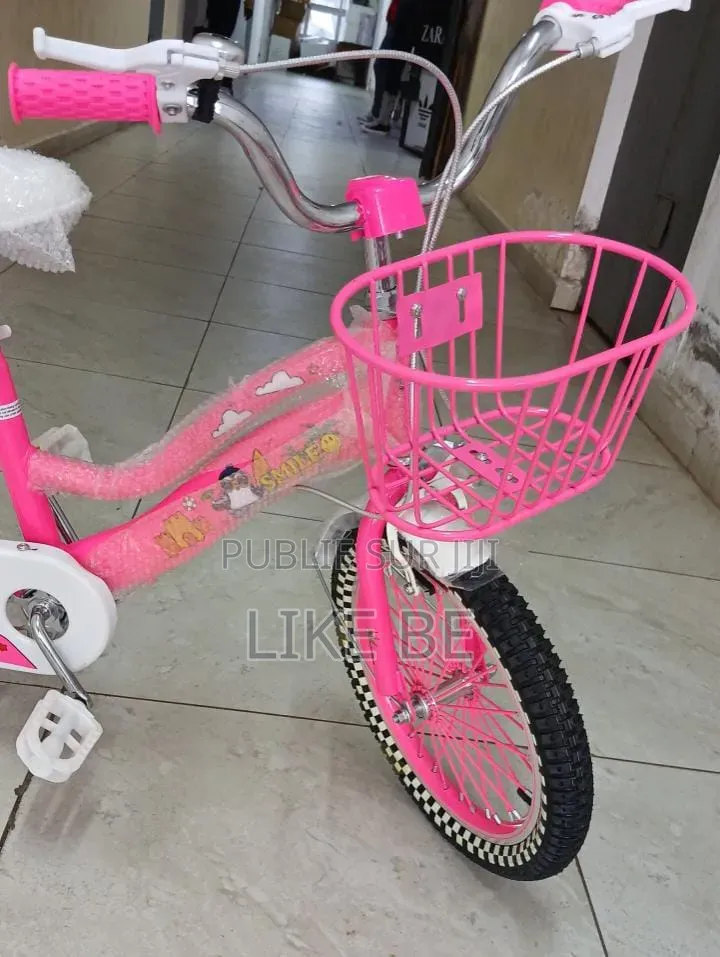 Cycliste Rose Pour Enfant