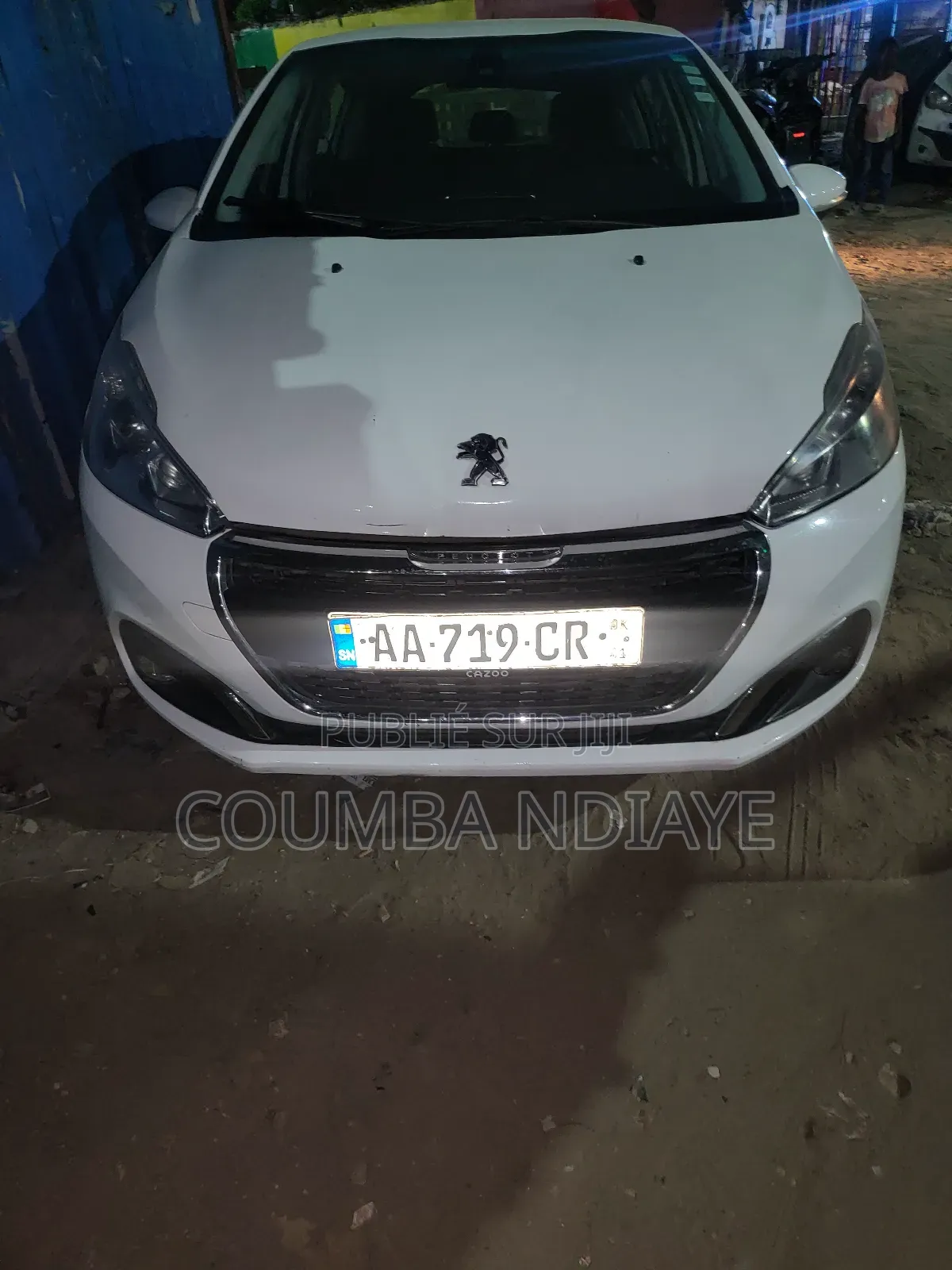 Peugeot 208 2018 Blanc cassé