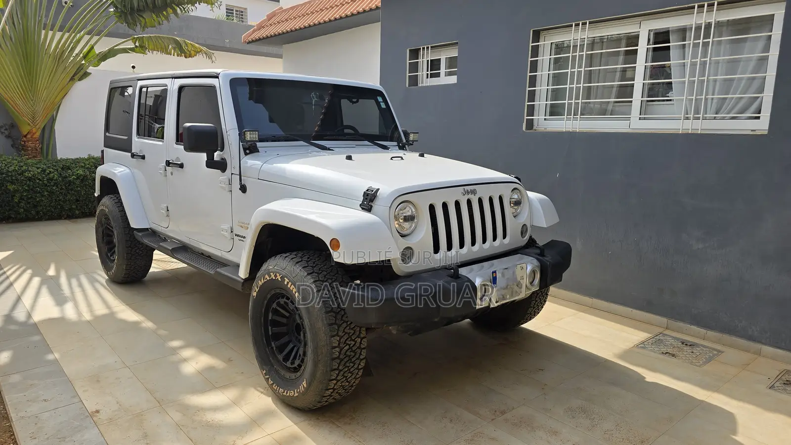 Jeep Wrangler Unlimited Sport RHD 4dr SUV 4WD (3.6L 6cyl 5A) 2014 Blanc