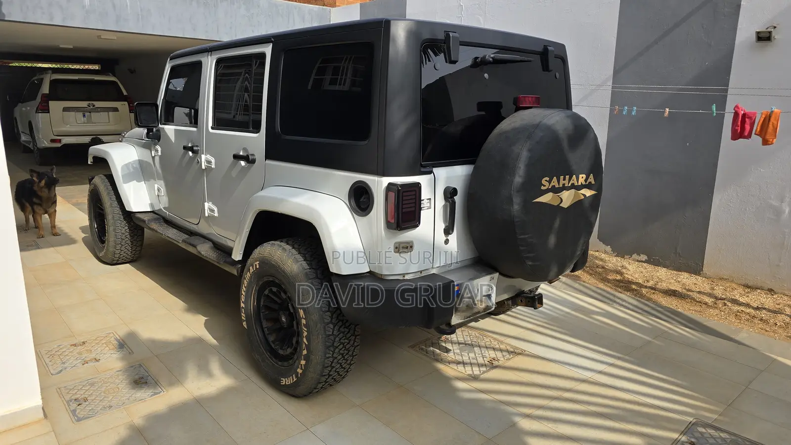 Jeep Wrangler Unlimited Sport RHD 4dr SUV 4WD (3.6L 6cyl 5A) 2014 Blanc
