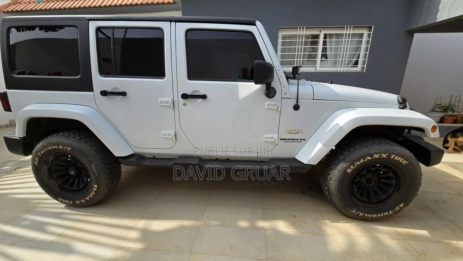 Jeep Wrangler Unlimited Sport RHD 4dr SUV 4WD (3.6L 6cyl 5A) 2014 Blanc