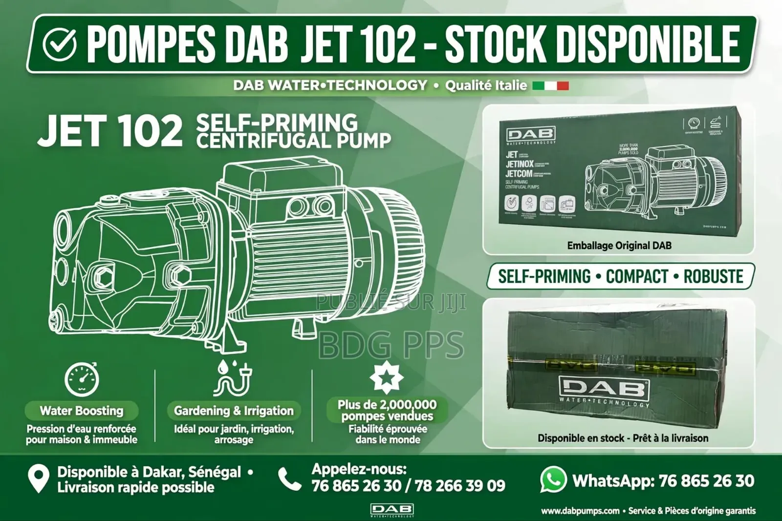 Pompe DAB Jet 102