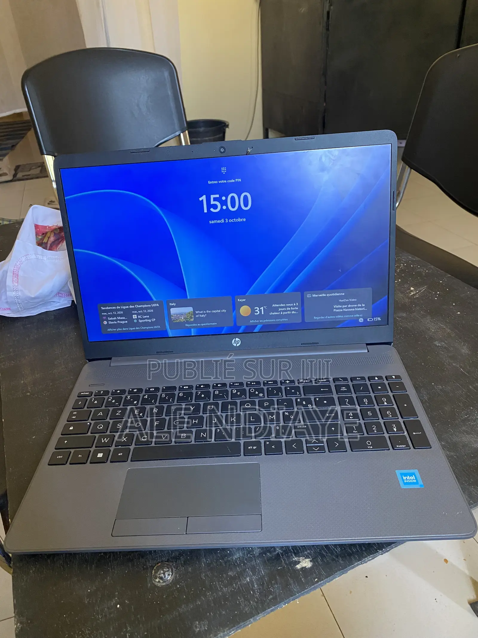 Ordinateur portable HP 250 G8 4GB Intel Celeron SSD 250GB
