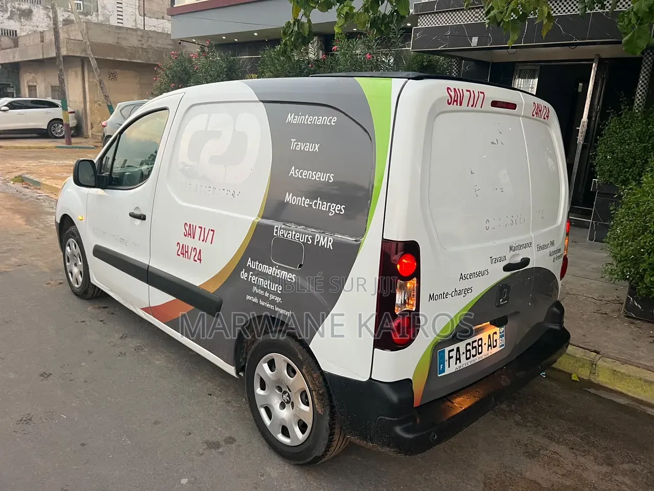 Peugeot Partner 2018 Blanc