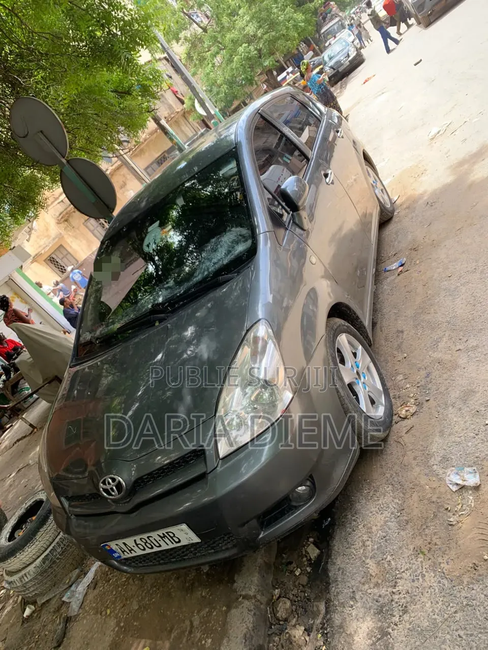 Toyota Corolla Verso 2009 Noir