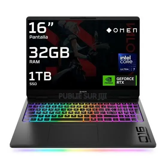 Nouveau Ordinateur portable HP Omen 16 32GB Intel Core Ultra 7 SSD 32GB