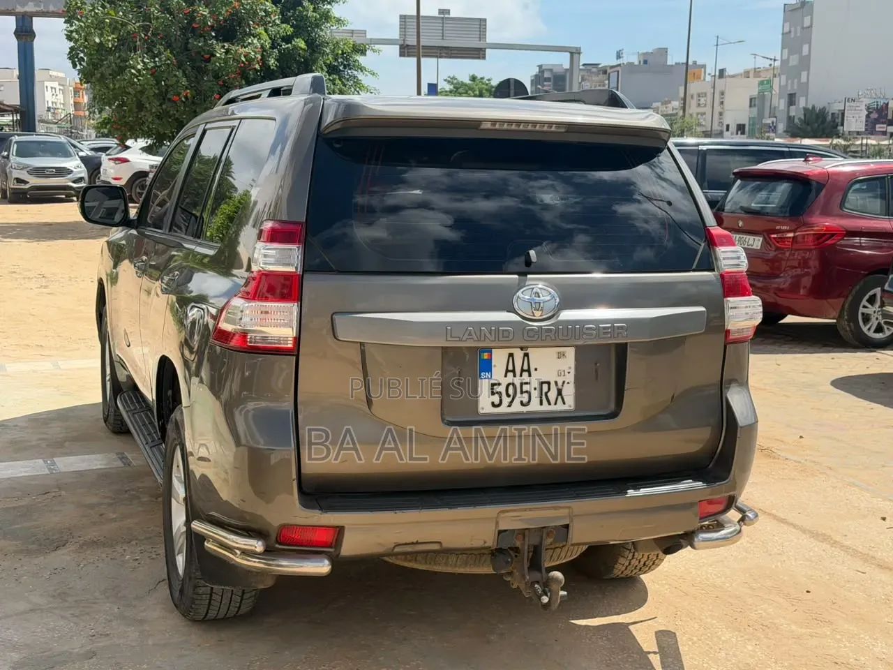 Toyota Land Cruiser Prado 2017 Gris
