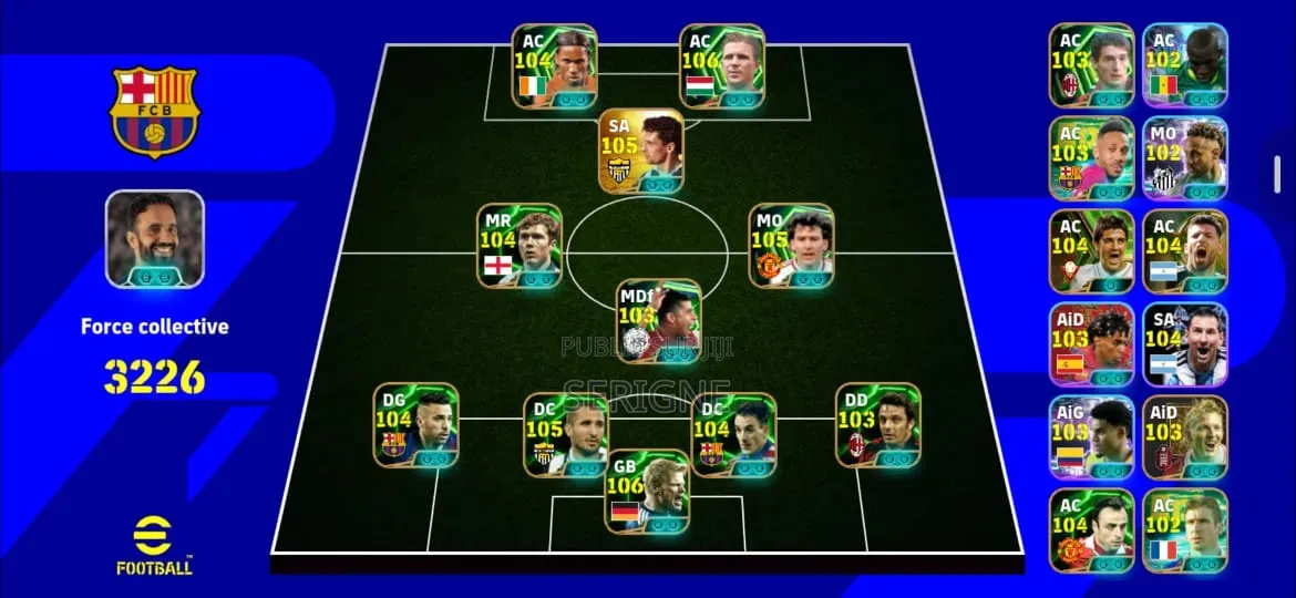 Compte Efootball
