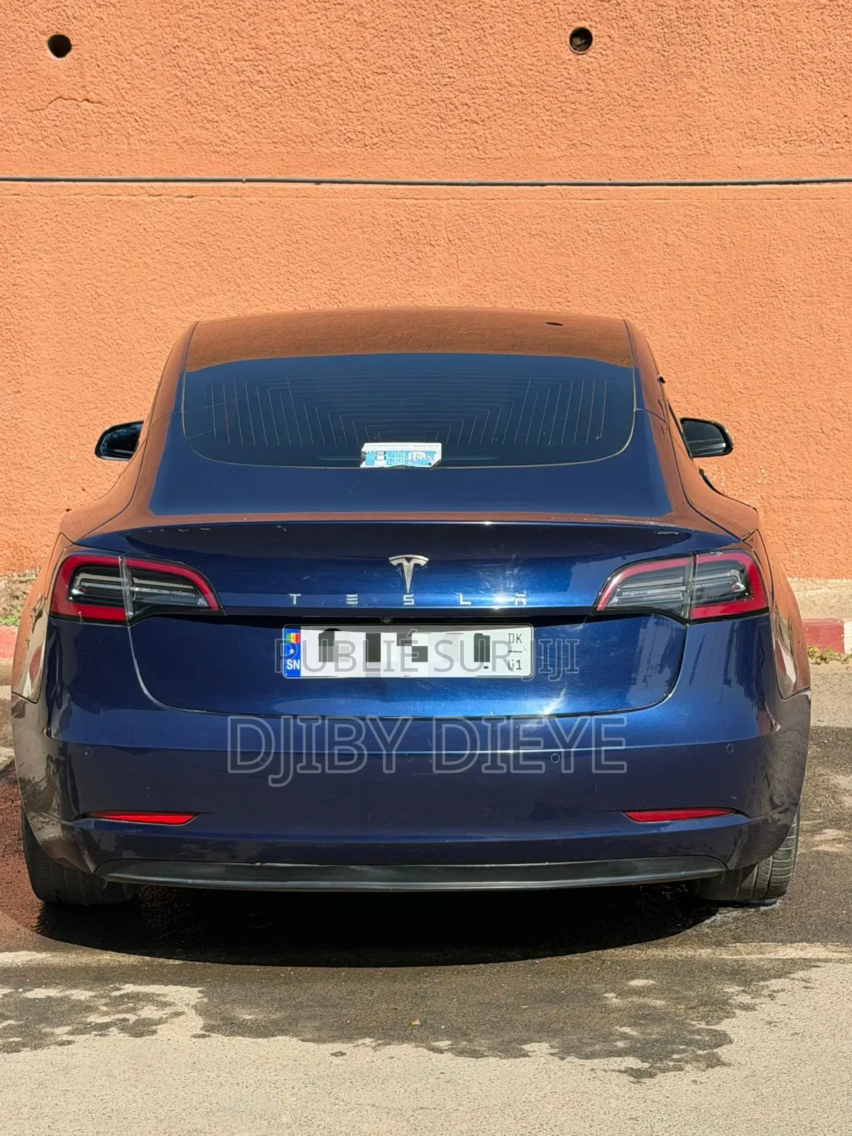 Tesla Model 3 Mid Range RWD 2018 Bleu