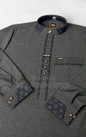 Ensembles Hommes Chics AL-BARAKA (Haut + Pantalon en Coffret)