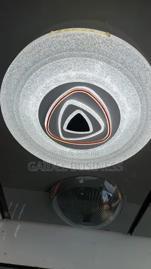 Plafonnier LED Moderne Et Design - Noir Et or Rose