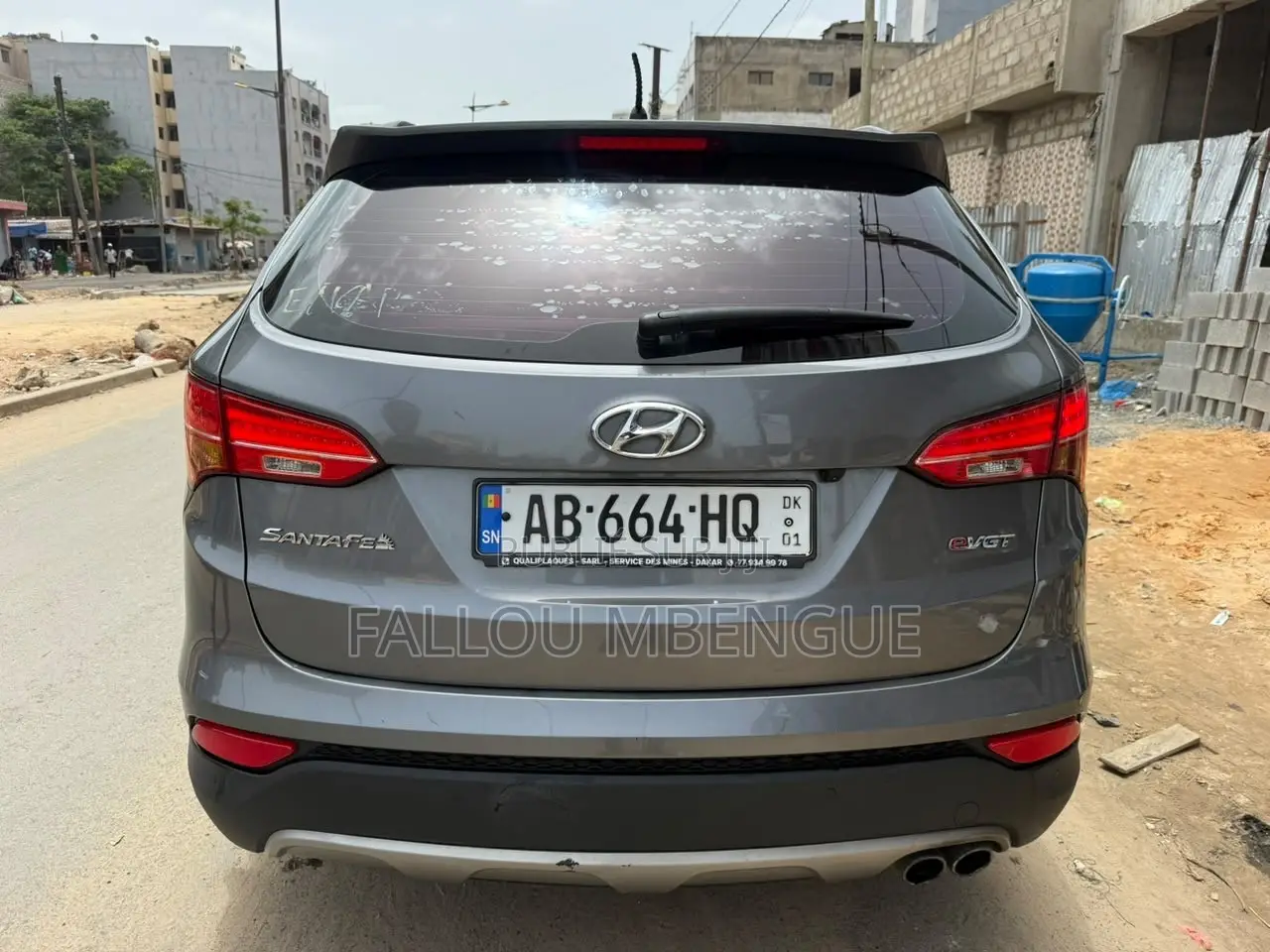 Hyundai Santa Fe 2016 Gris
