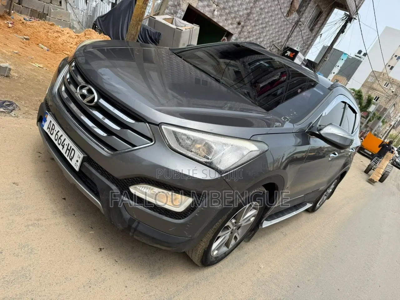 Hyundai Santa Fe 2016 Gris