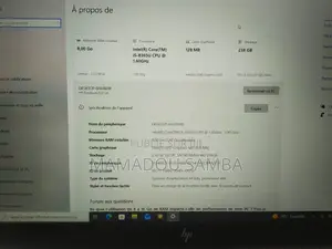 Nouveau HP EliteBook 850 G6 8GB Intel Core i5 SSD 256GB