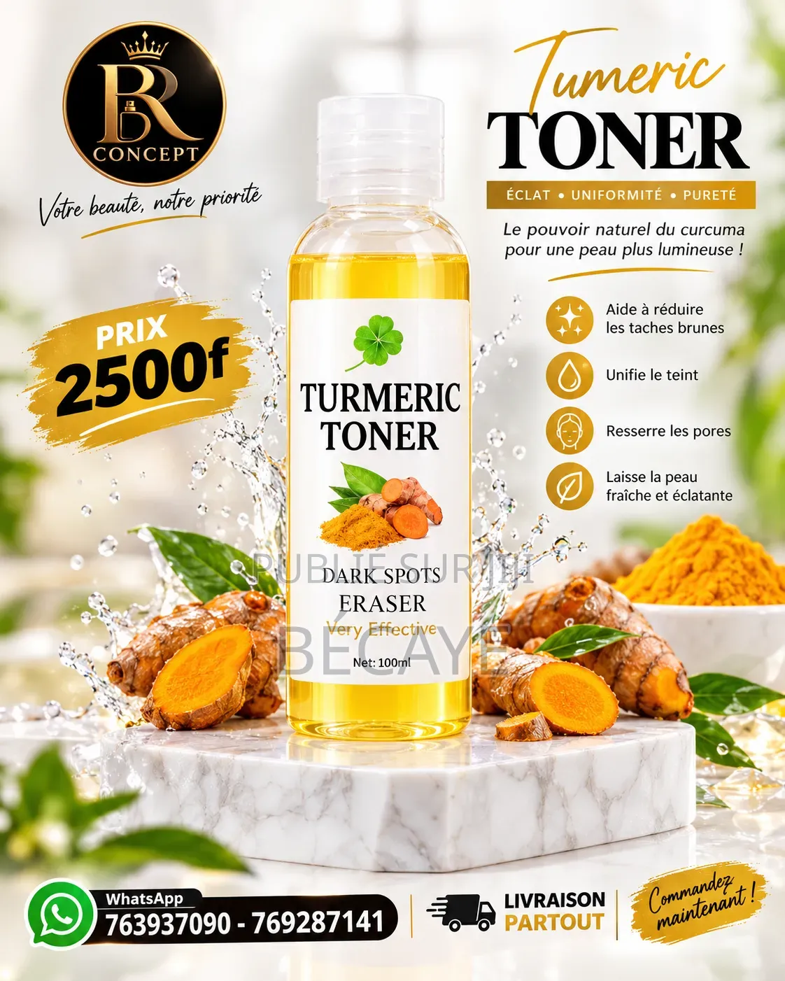 Tumeric Toner