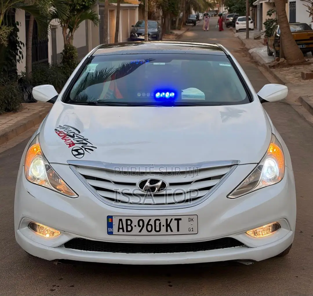 Hyundai Sonata 2013 Blanc