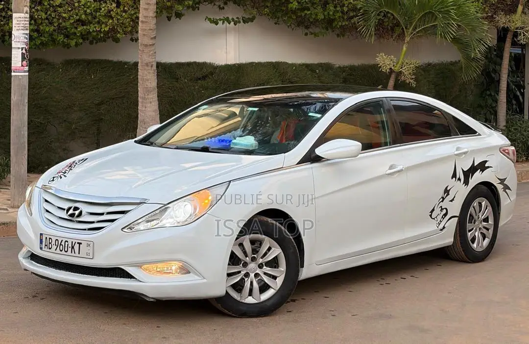Hyundai Sonata 2013 Blanc