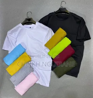 T-Shirt Unique Slim Fut Coton 100