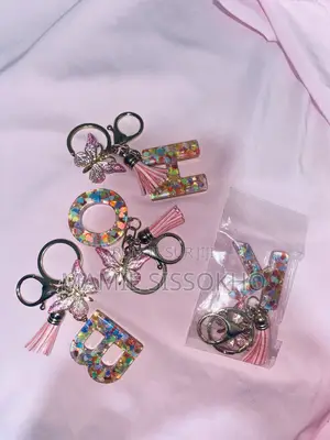 Porte Clé Avec Initiale 