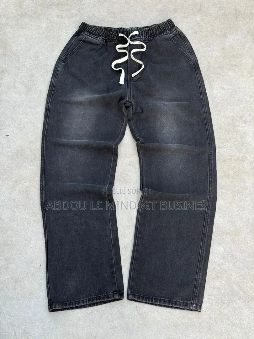 Bas Large Jeans Homme Disponible
