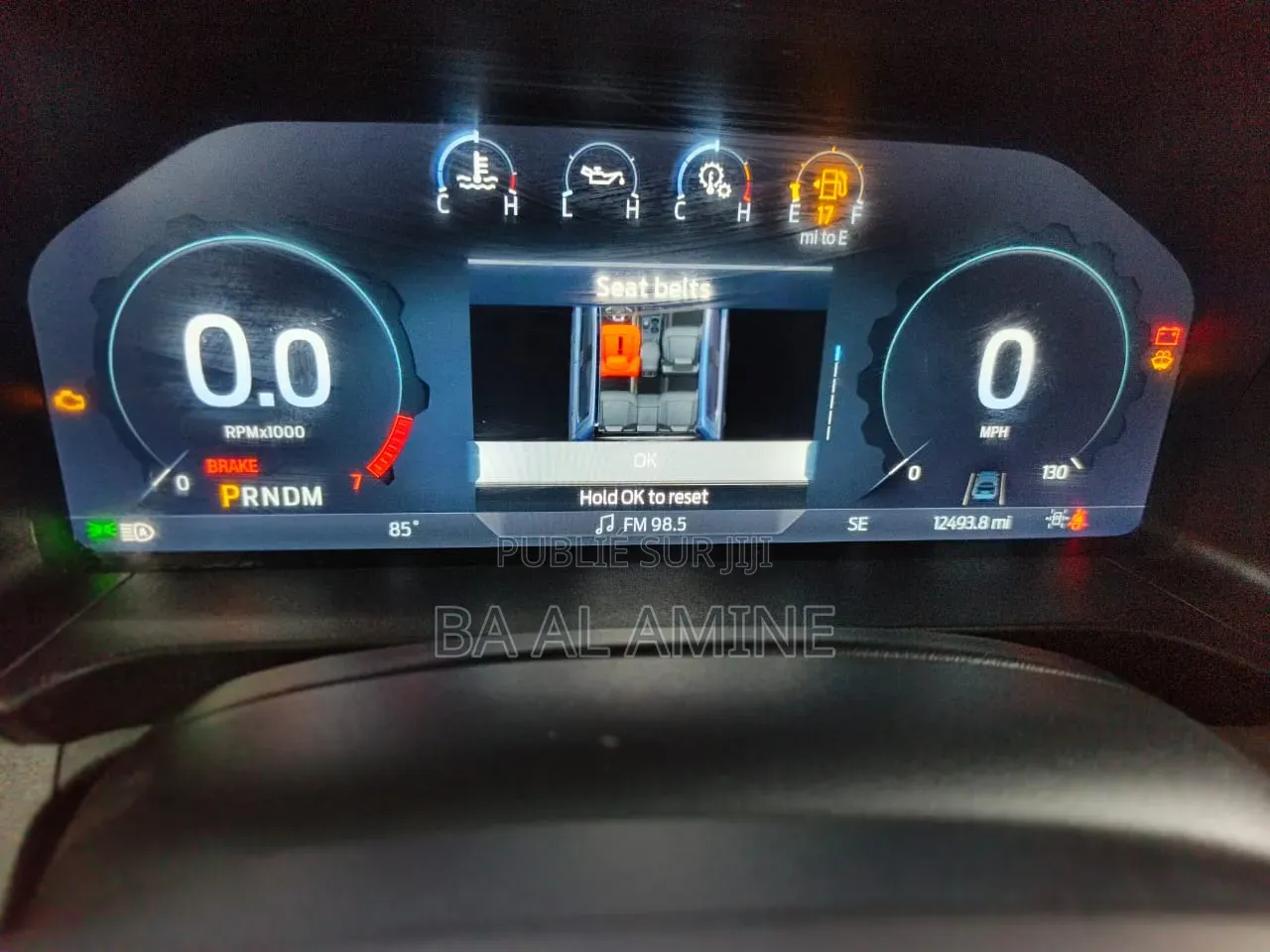 Ford Ranger LARIAT 2WD SuperCrew 5' Box 2025 Noir