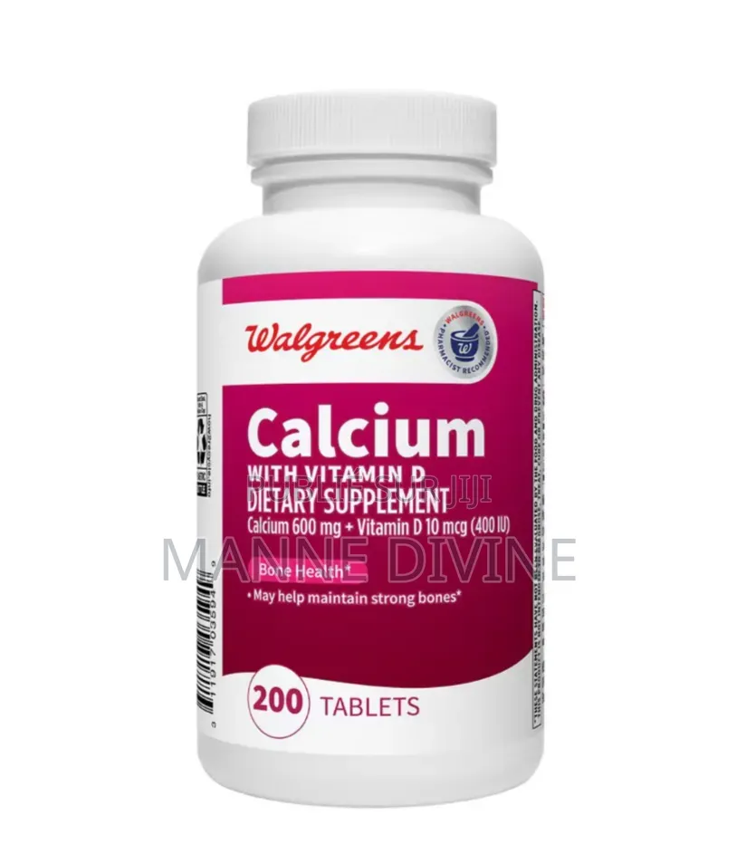 Calcium & Vitamine D – Nutrition Complète Pour Les Os Et Les Dents