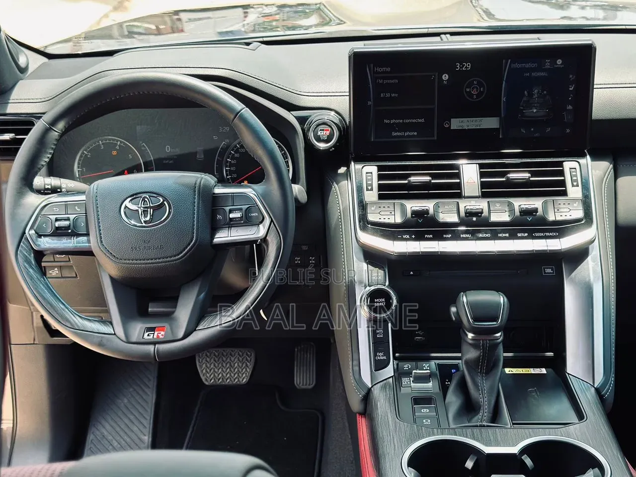 Nouveau Toyota Land Cruiser Prado 2026 Gris