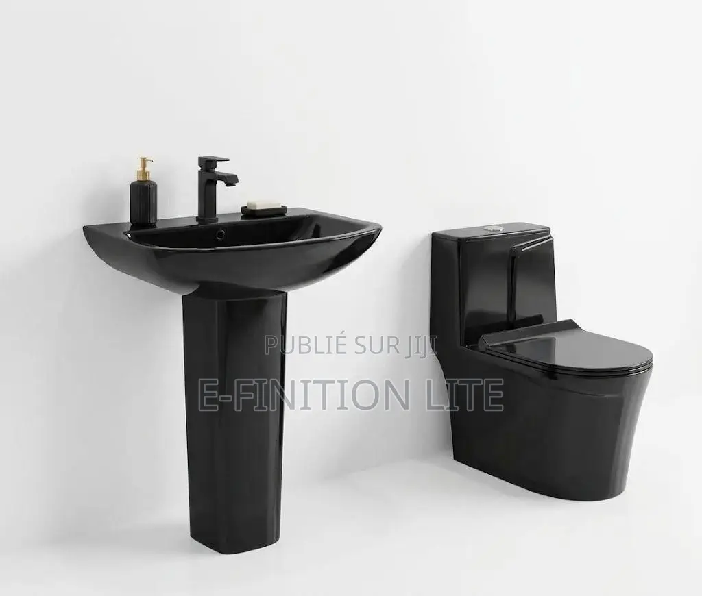 Ensemble Sanitaire Noir