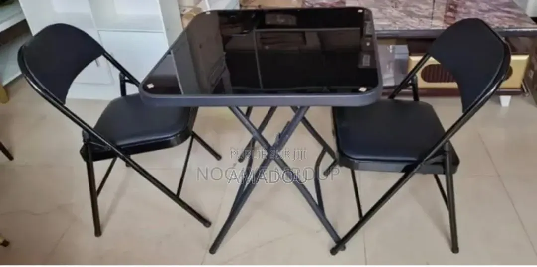 Table Et 2 Chaises Moderne