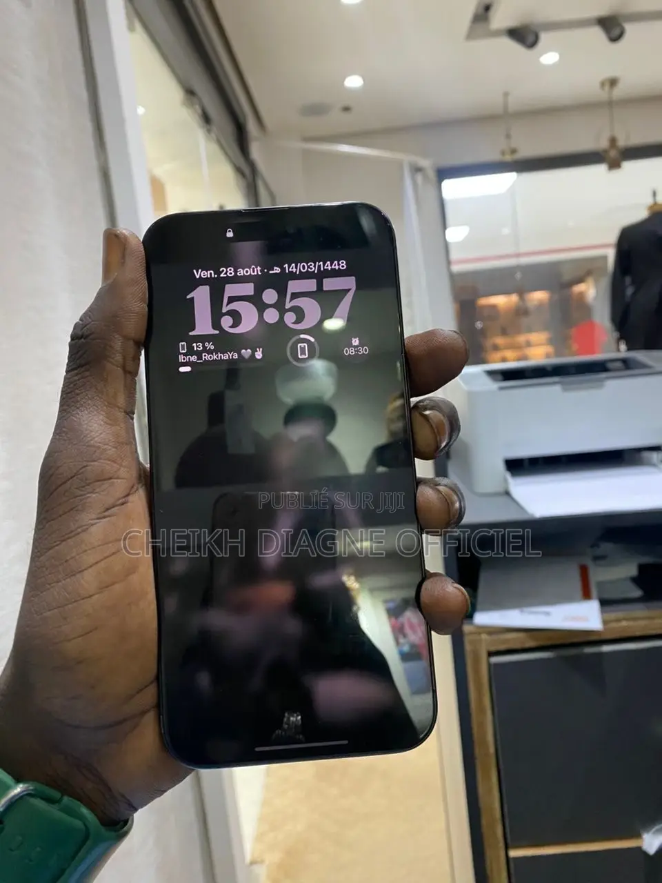Apple iPhone 15 Pro Max 256 GB Noir