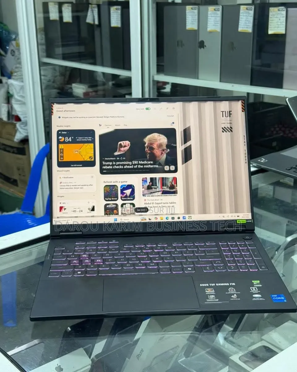 Nouveau Asus TUF Gaming F16 16GB Intel Core i5 SSD 512GB