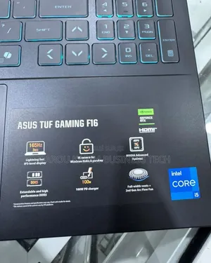Nouveau Asus TUF Gaming F16 16GB Intel Core i5 SSD 512GB
