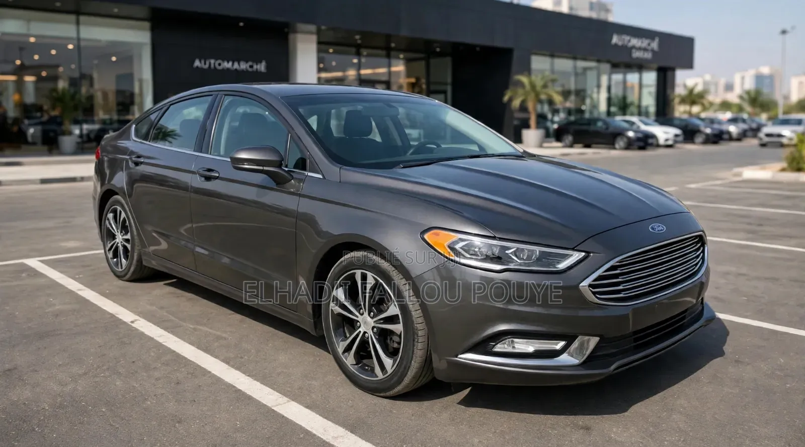 Ford Fusion 2018 Gris