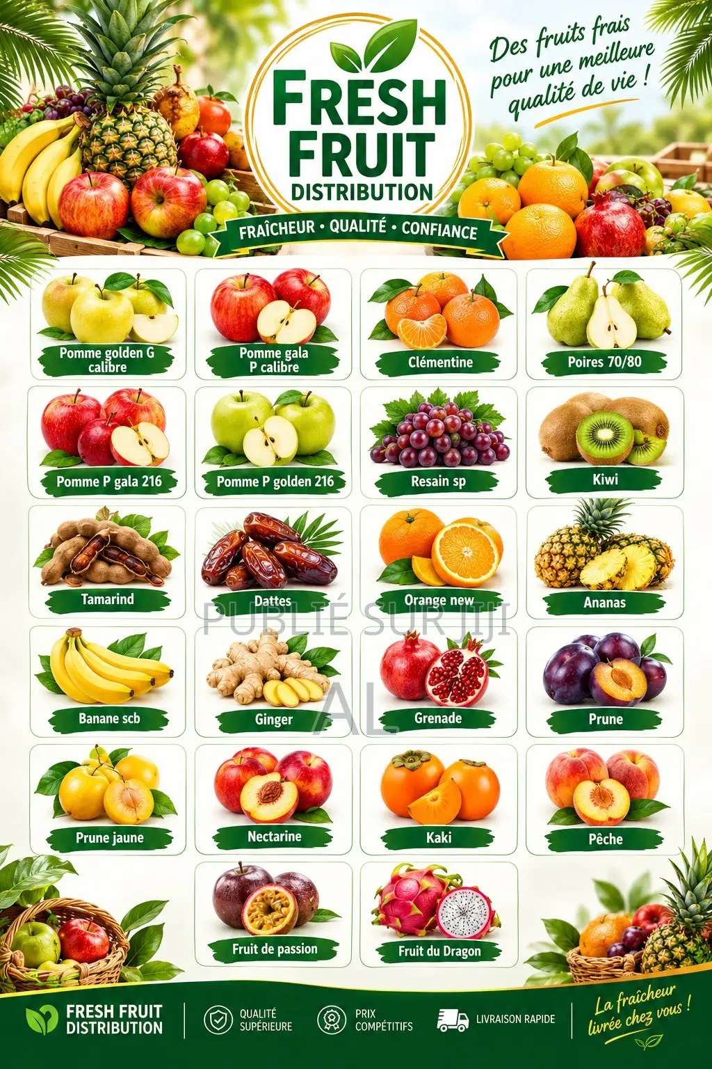 Fresh Fruits Distribution