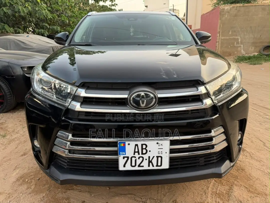 Toyota Highlander 2019 Noir