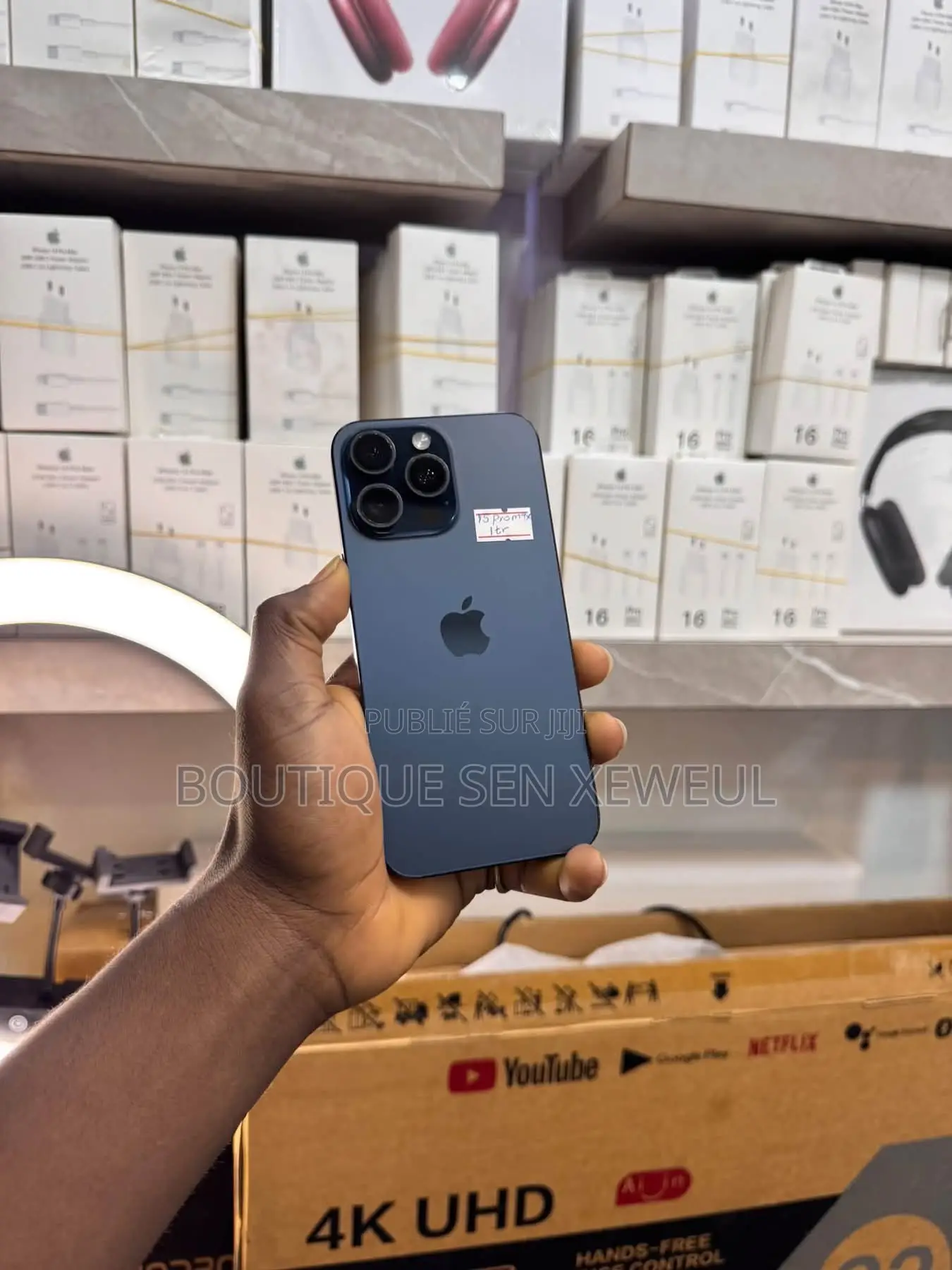 Nouveau Apple iPhone 15 Pro Max 1 TB Noir