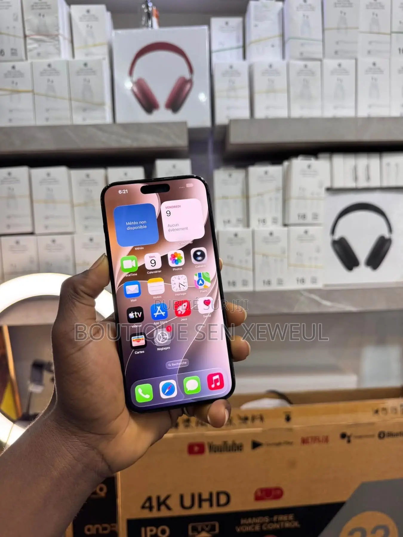 Nouveau Apple iPhone 15 Pro Max 1 TB Noir