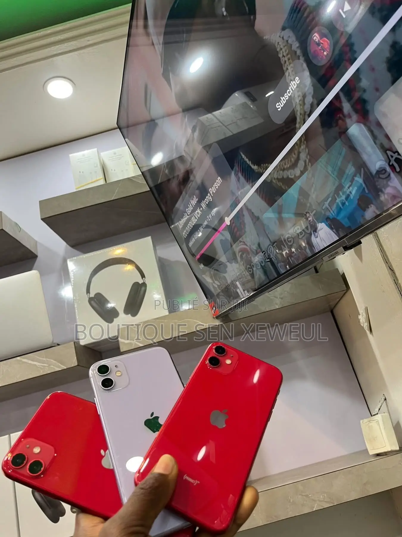 Nouveau Apple iPhone 11 256 GB Noir