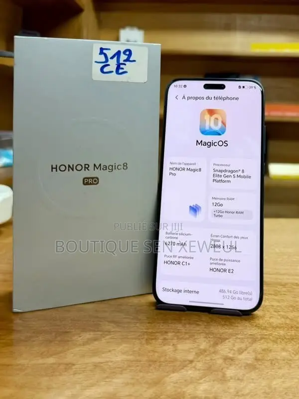 Nouveau Honor 8 Pro 64 GB Noir
