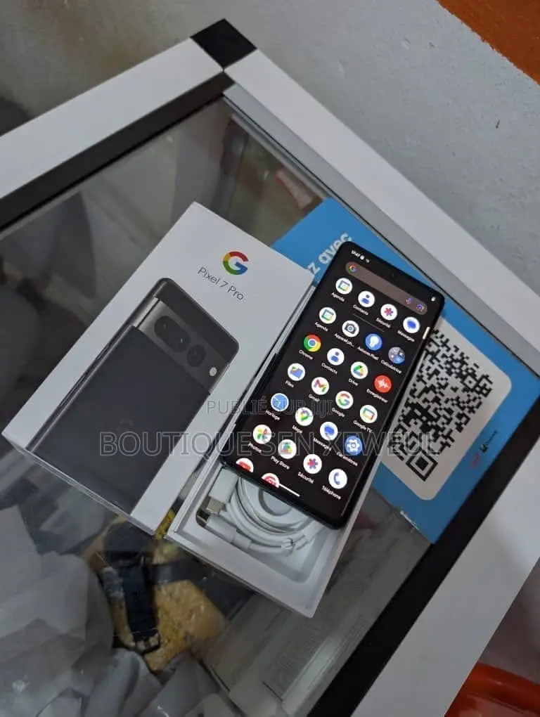 Nouveau Google Pixel 7 Pro 256 GB Noir