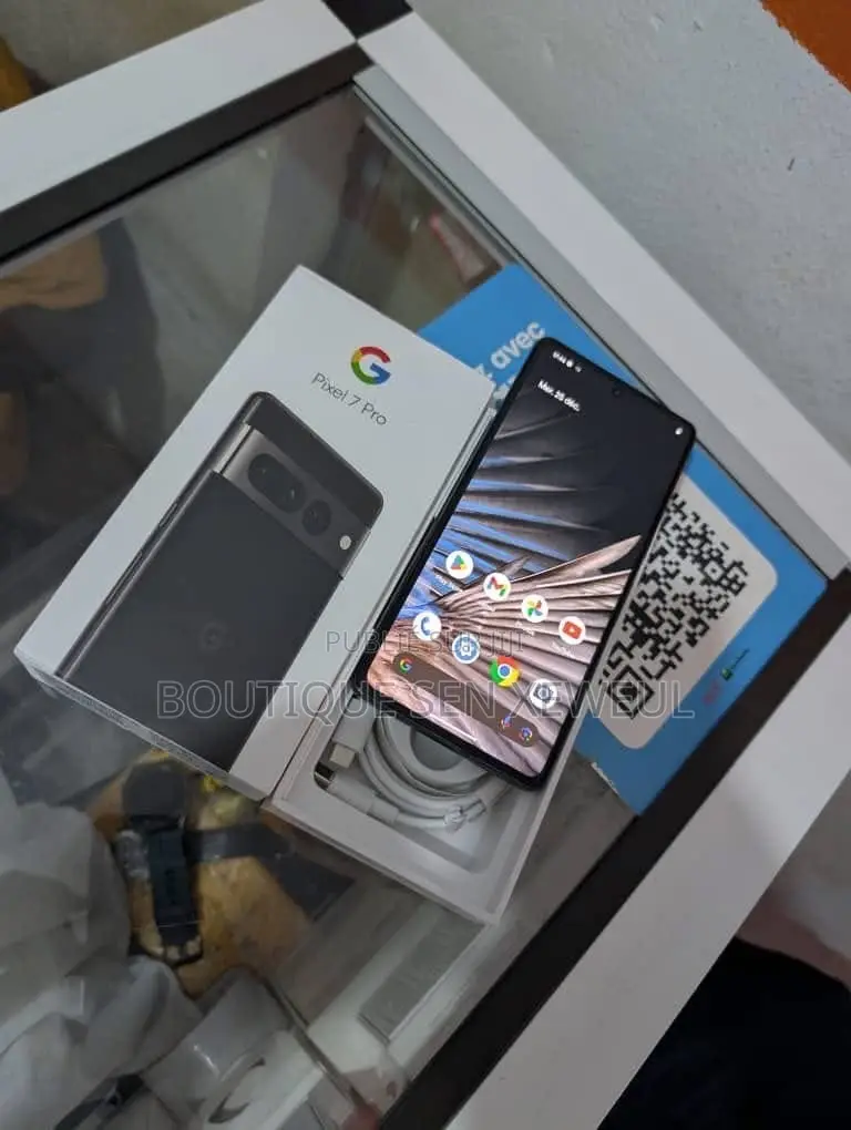Nouveau Google Pixel 7 Pro 256 GB Noir