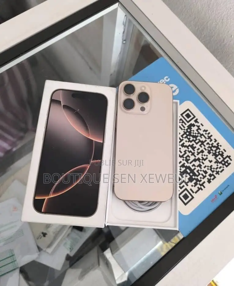Nouveau Apple iPhone 16 Pro 512 GB Doré