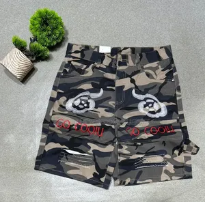 Short Jean Design Multicolore Disponible