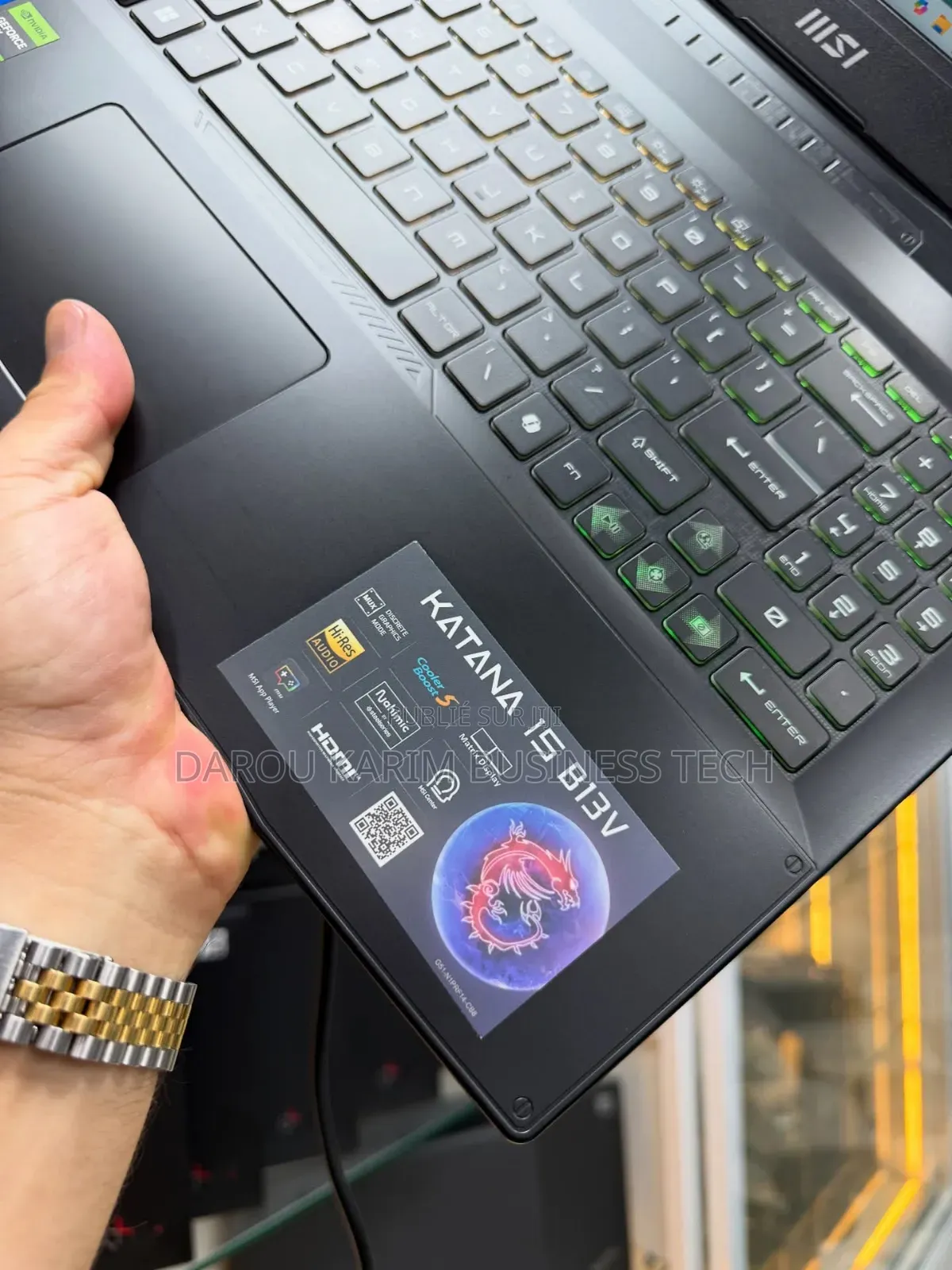 Nouveau Ordinateur portable MSI Katana 15 16GB Intel Core i7 SSD 512GB