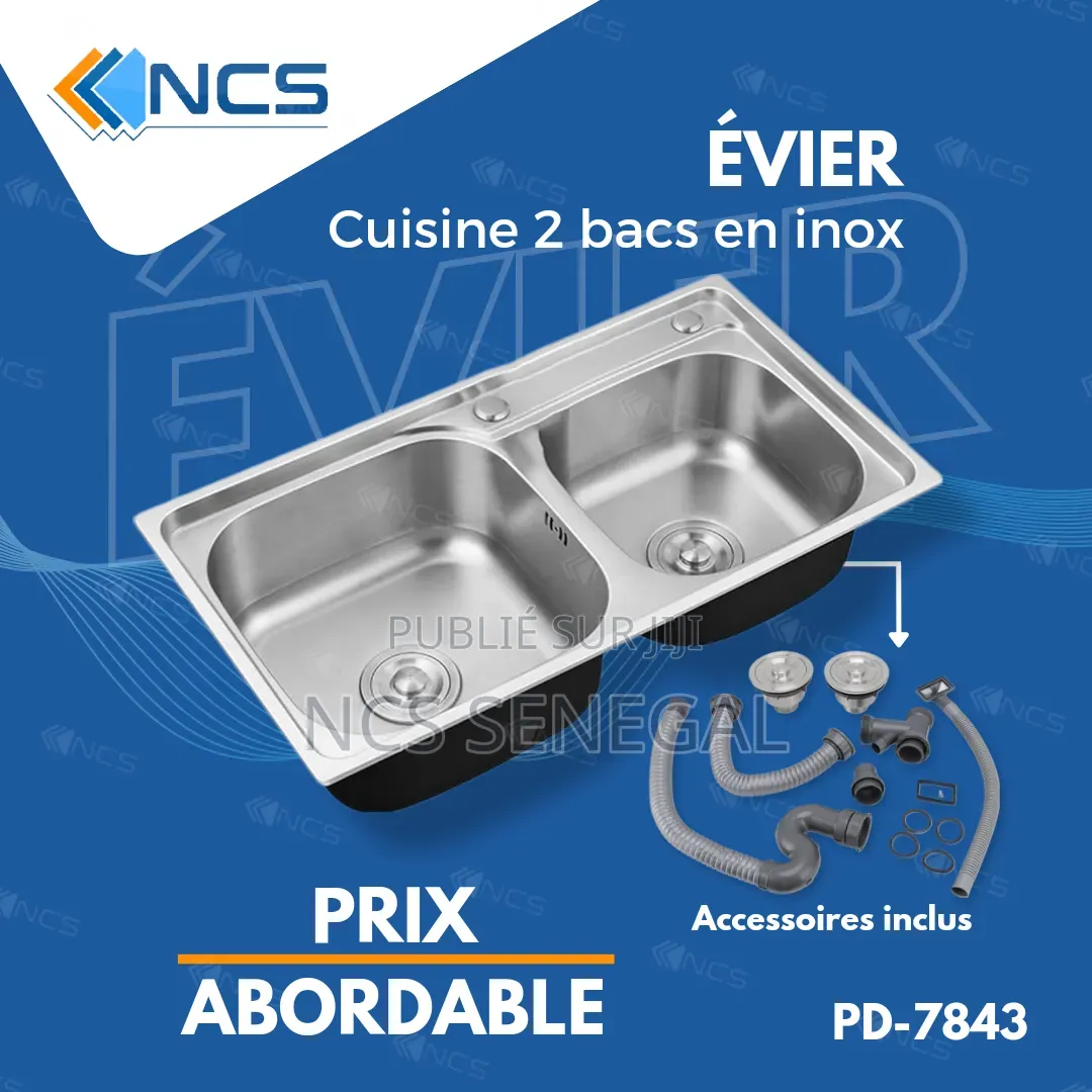 Évier De Cuisine 2 Bacs