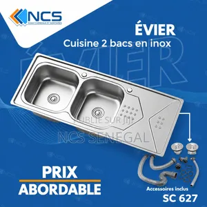 Évier De Cuisine 2 Bacs
