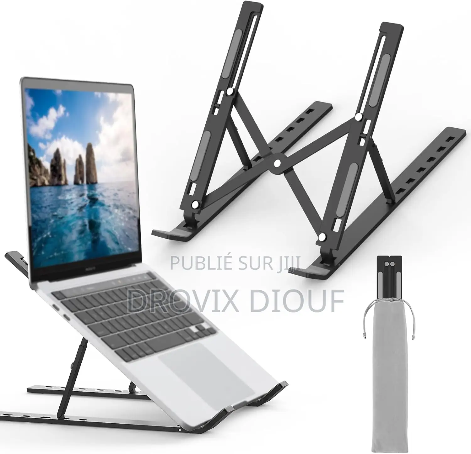 Support d'Ordinateur Portable en Métal